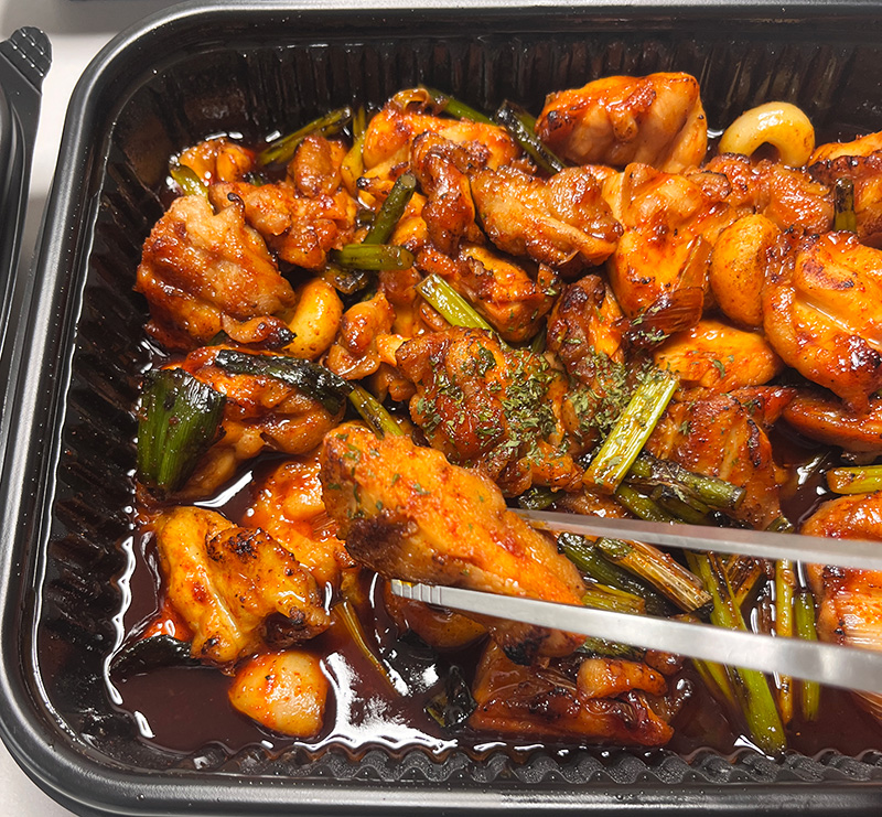 샤니 런치팩 매콤달콤 양념치킨 120g 썸네일 2