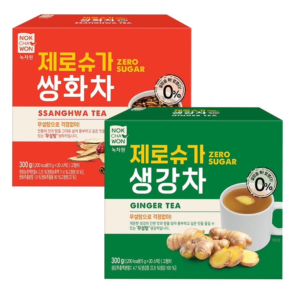 녹차원 복숭아홍차 20T 썸네일 2
