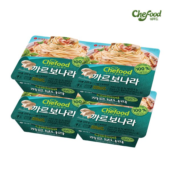 롯데푸드(주) 사각 갈릭올리오 스파게티 200G x 12EA 썸네일 3