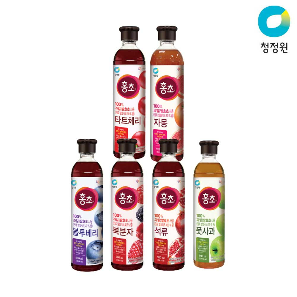청정원 마시는 홍초현미900ml 썸네일 2