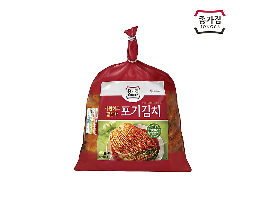 포기김치1kg 썸네일 2