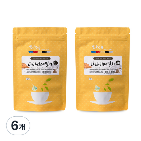 다미안 타타리 메밀차 90g(3g*30티백) 썸네일 3