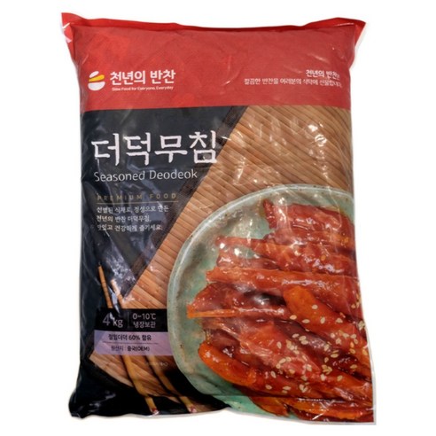 밥친구 더덕무침 4KG 썸네일 2