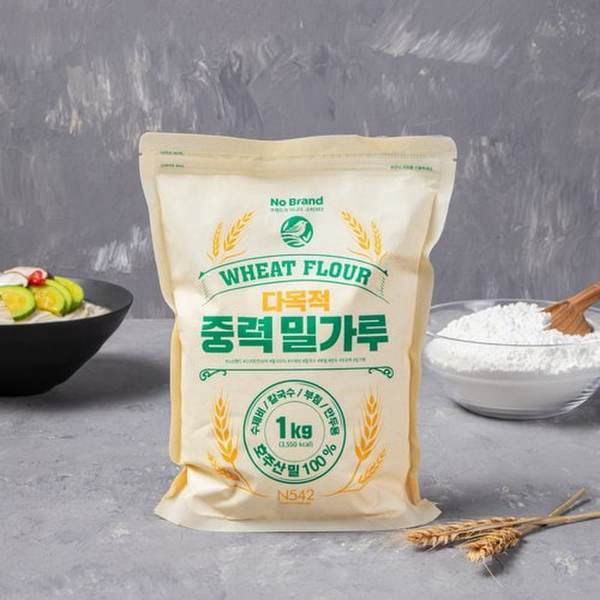 맥선 유기농밀가루(중력)1KG 썸네일 2