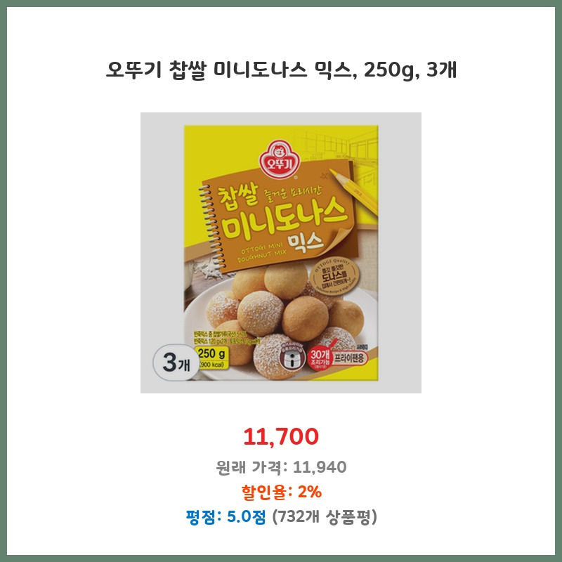 오뚜기 미니찐빵(흰빵,쑥빵) 180g 썸네일 3