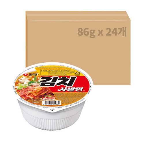 김치사발면 86Gx24`S 썸네일 2