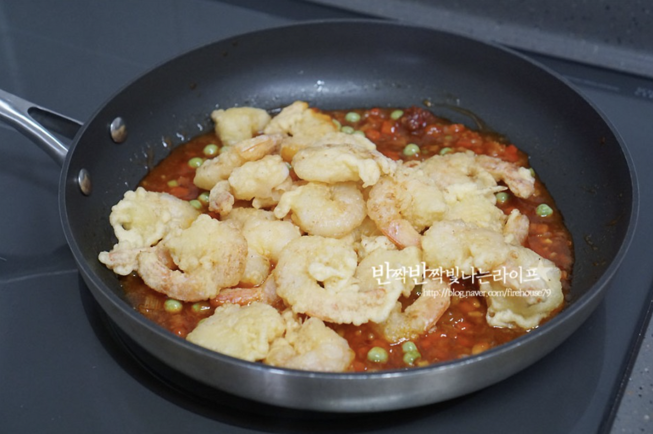 (주)씨엔에스푸드시스템 린찐)칠리새우 250g 썸네일 2