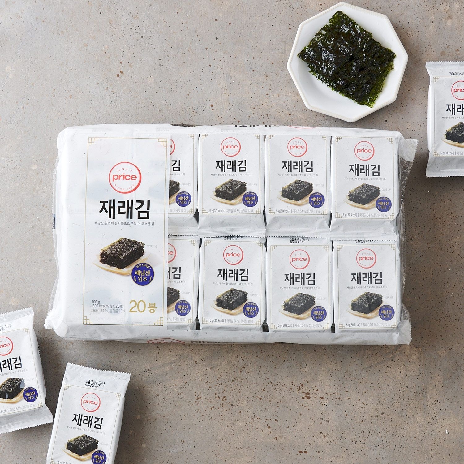 참고소한재래김1박스(20봉) 썸네일 2