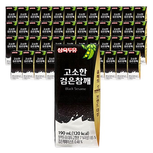 삼육식품 삼육두유 삼육유기농검은참깨 200G x 1EA 썸네일 3