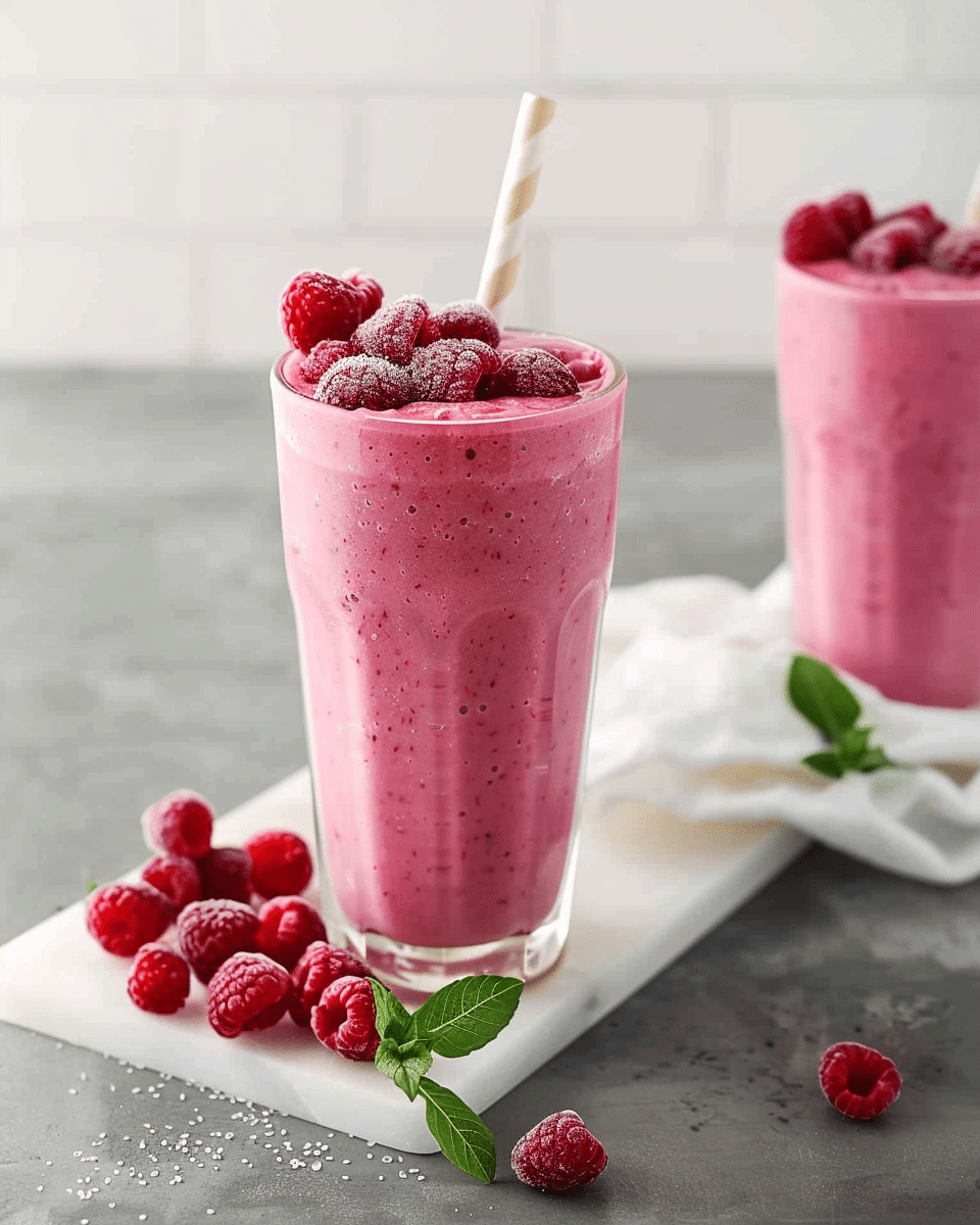 Raspberry smoothie 1L 썸네일 3