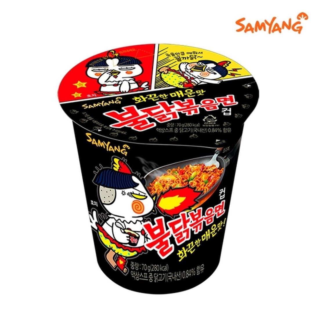 삼양식품 컵불닭볶음면 컵불닭볶음면 70G x 6EA 썸네일 2