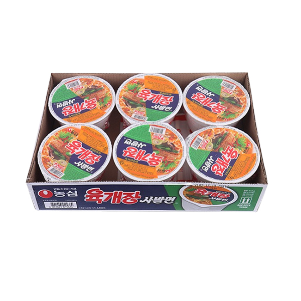 농심_육개장사발면_86G*6입 썸네일 2