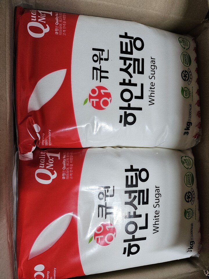 큐원 하얀설탕 3kg*8 썸네일 3