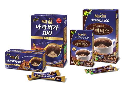 맥심웰빙1/2칼로리아라비카100믹스170G 썸네일 2