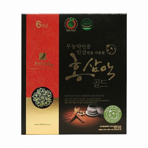 청삼영농조합법인 천년숨결 천년숨결 홍삼액 2100G x 1EA 썸네일 2