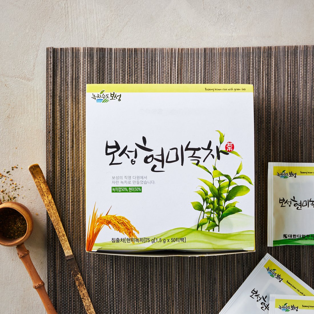 현미녹차 50티백 썸네일 3