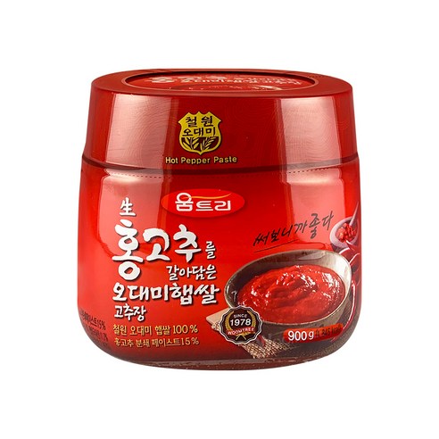 (주)움트리 움트리태양초찰고추장 200G x 1EA 썸네일 2