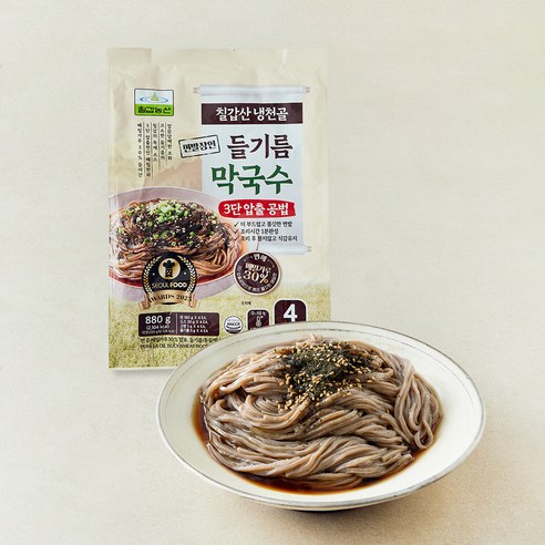 칠갑산 평양식 냉면 메밀가루10% 밀가루89% 800G 썸네일 3