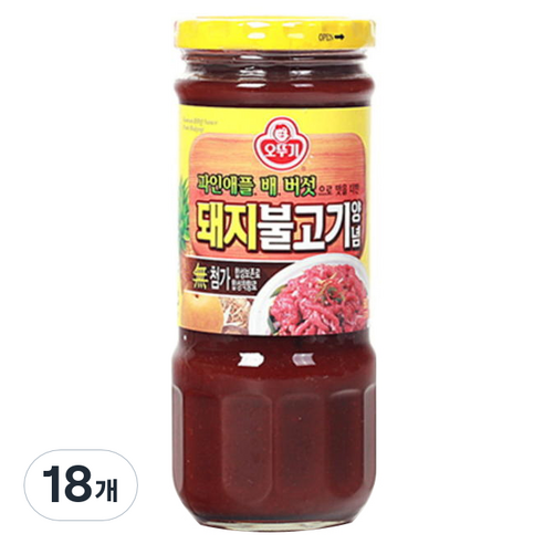 오뚜기 돼지불고기양념500 500G x 1EA 썸네일 2