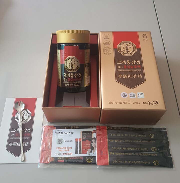 고려홍삼정골드(240g*2병) 썸네일 3