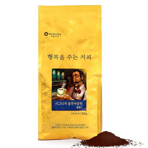 맥널티커피 블루마운티스타일,(4G*25) 100G 썸네일 2