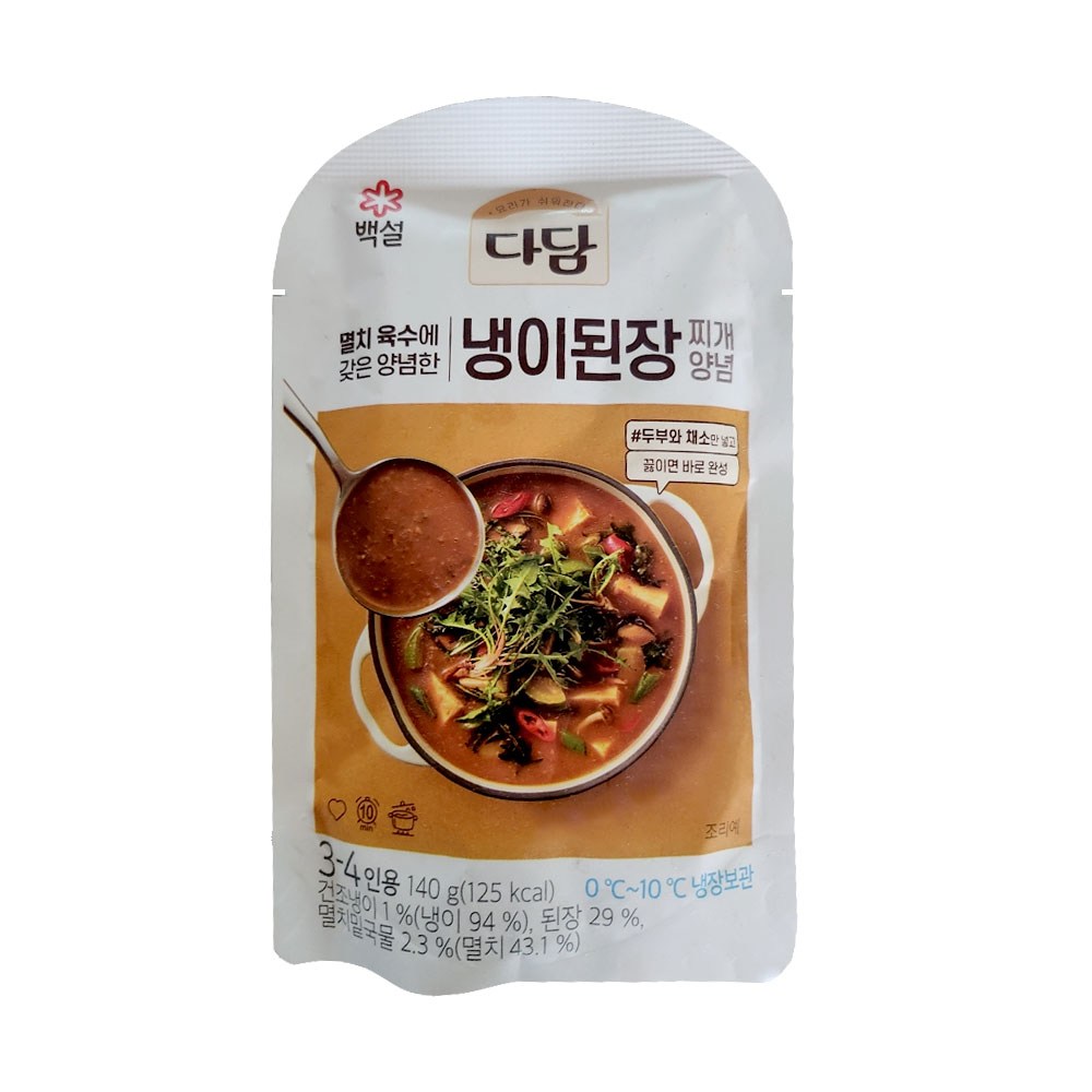 백설 다담된장찌개전용530g 썸네일 2