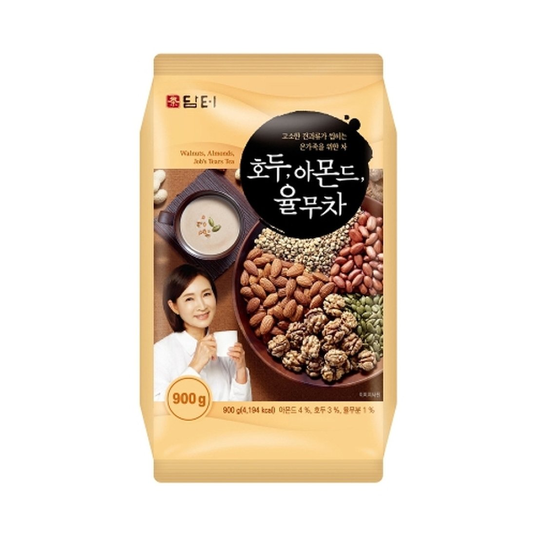 홈플러스좋은상품호두아몬드잣율무차18G*50포(900G) 썸네일 2
