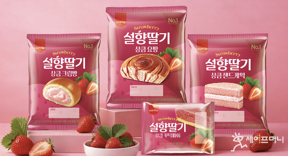 삼립]상큼한딸기맨70g 썸네일 3