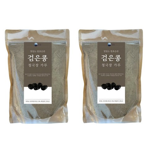 상촌식품 웃말 황토방 검은콩 청국장 가루 400g 썸네일 2