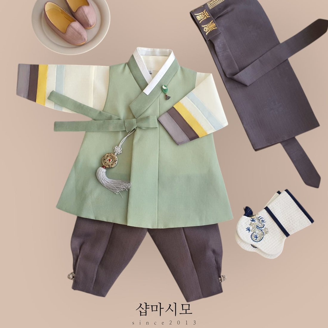 여인한복(그린) 썸네일 2