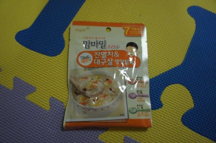 매일유업 맘마밀 보글보글 잔멸치가 고소한 대구살 영양쌀죽 7개월부터 80G x 1EA 썸네일 3