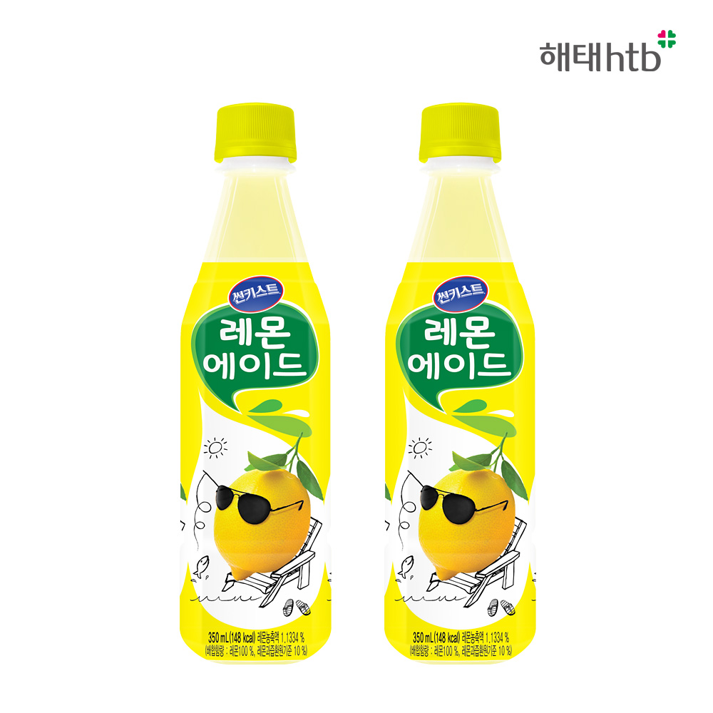 해태음료 썬키스트  레몬에이드 340G x 24EA 썸네일 2