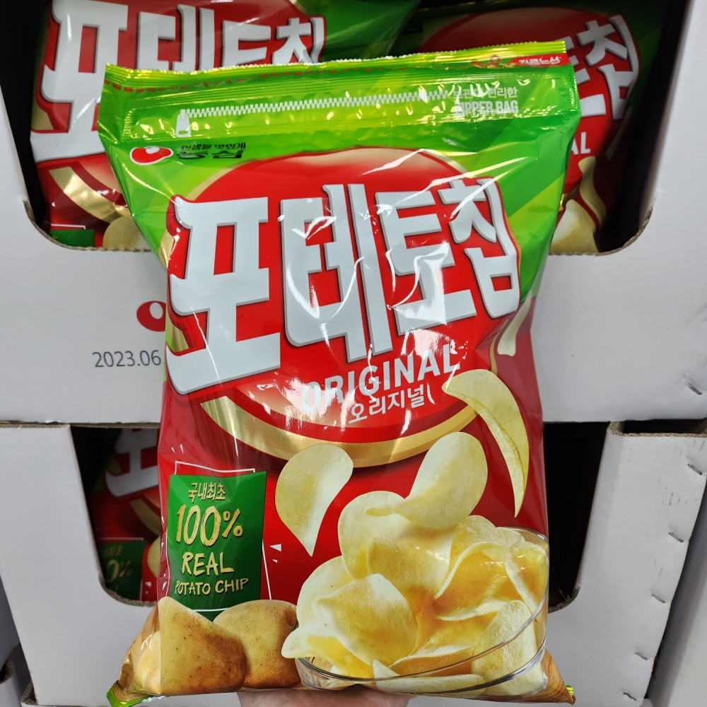농심포테토칩 짭짭한맛 80G 썸네일 2