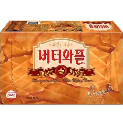 크라운 버터와플5번들 270g*6 썸네일 3
