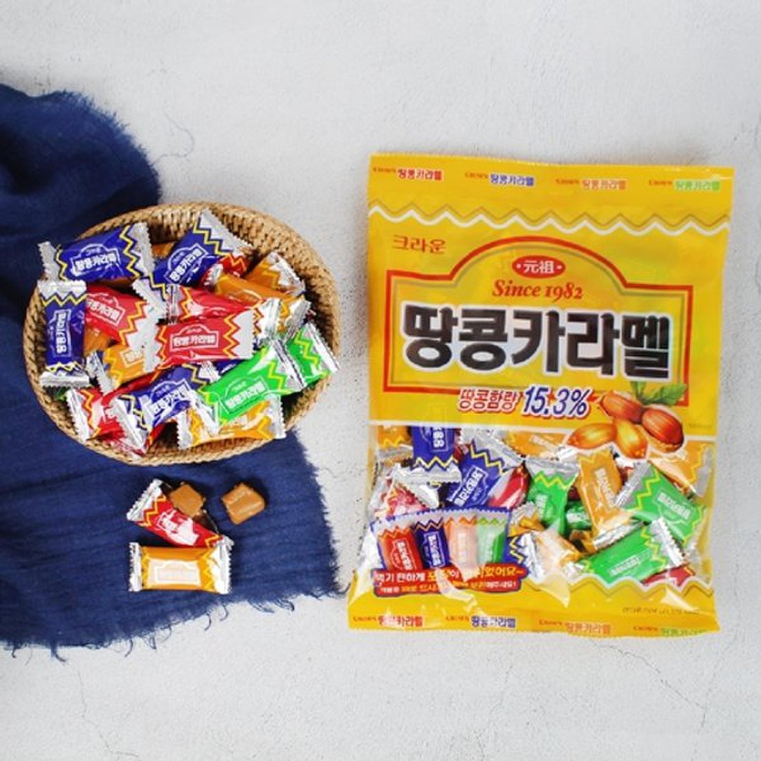 땅콩카라멜 땅콩15% 400G 썸네일 2