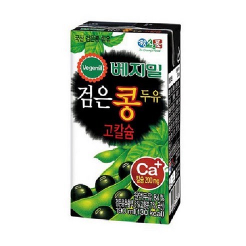 (주)정식품 국산콩두유검은콩(병) 190G x 10EA 썸네일 3