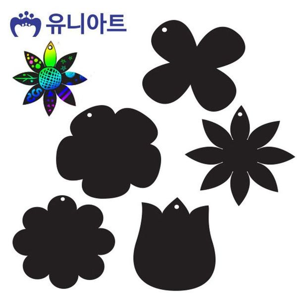유니아트 스크래치종이 A4½ 썸네일 3