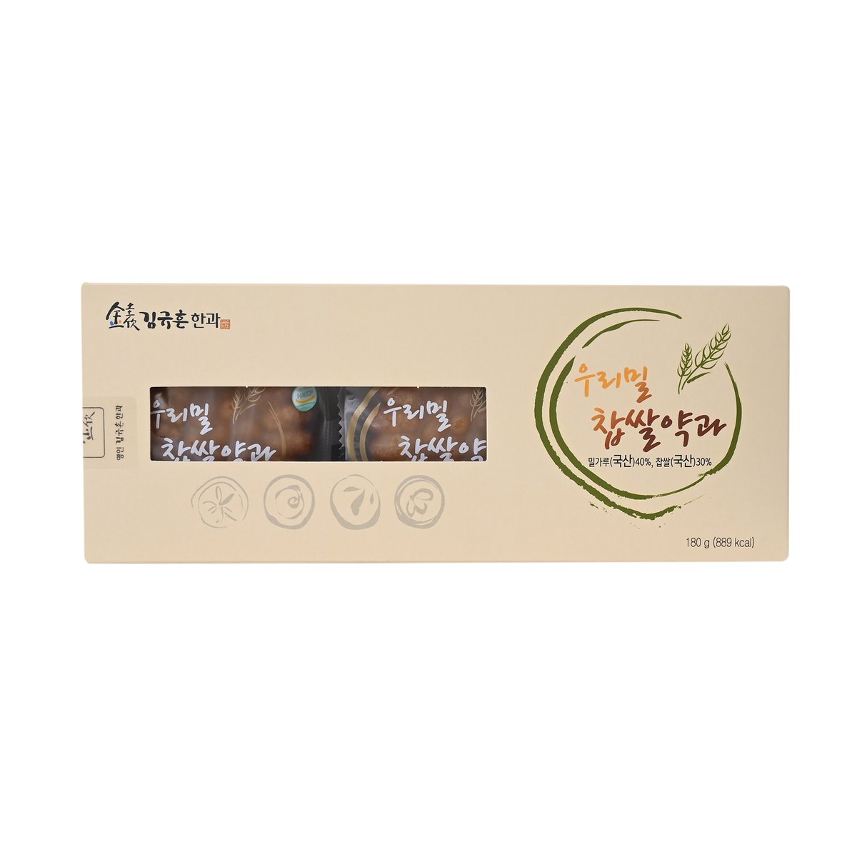 애덕의집소울베이커리 우리밀호두파이 180g 썸네일 2
