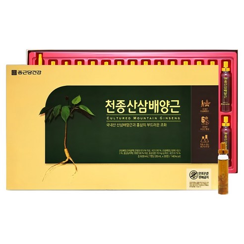 강개상인 기력 산삼 배영근 20ml×30포 썸네일 3
