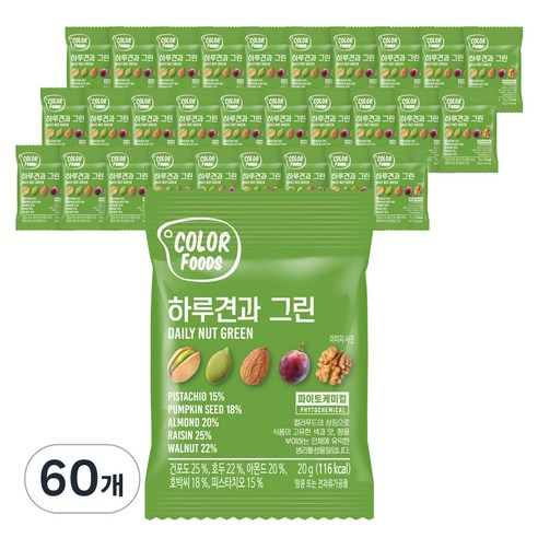 (주)제이앤푸드 티샘 하루견과차 20G x 90EA 썸네일 3