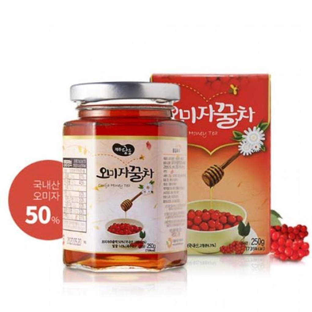 오미자꿀차 오미자50%, 벌꿀25% 1100G 썸네일 2