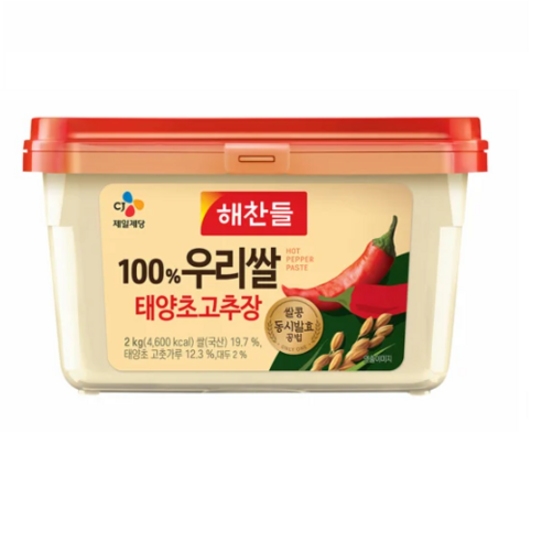 (주)진미식품 홈플러스 좋은상품 우리쌀 태양초 고추장 1000G 썸네일 2