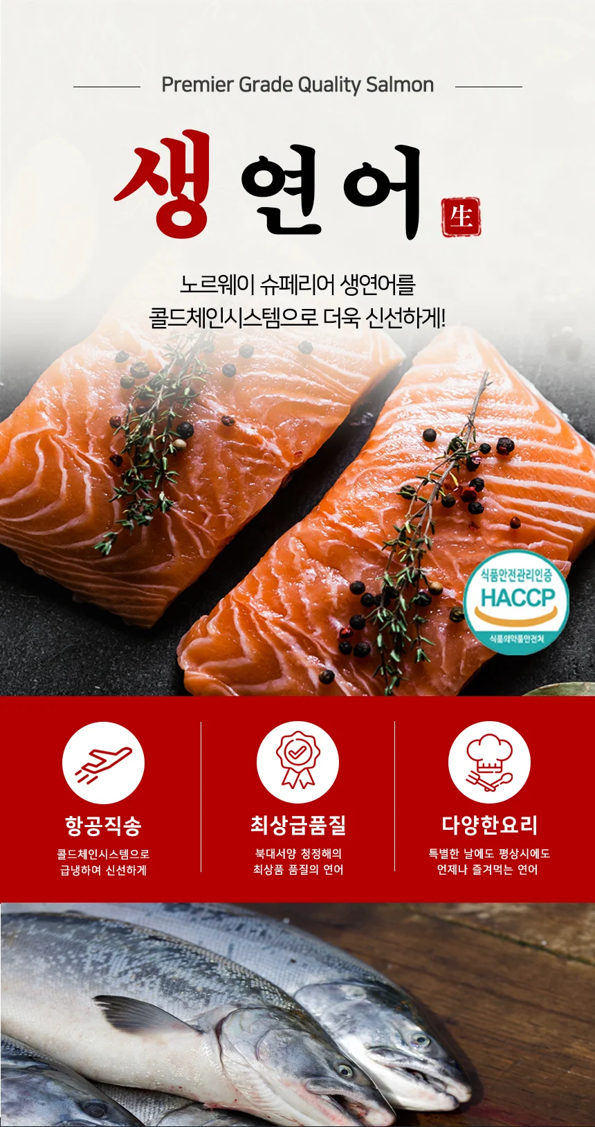 영어조합법인 양양셀몬푸드 맛있는 연어함박 썸네일 2