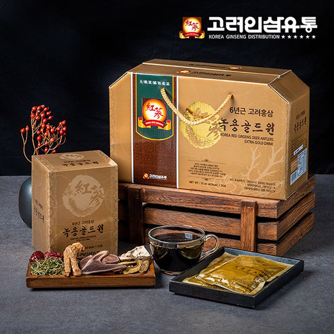 6년정성홍삼의기 70ml * 15포(1,050ml) 썸네일 2
