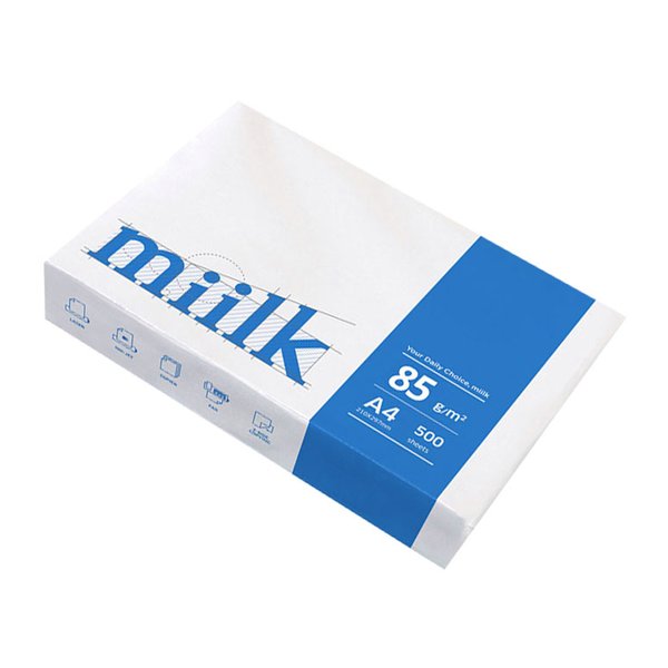 Y)밀크A4복사용지75g/500매(택배비별도) 썸네일 2
