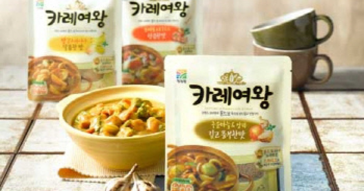 대상(주) 청정원 카레여왕 망고&바나나 (108gX2) 썸네일 2