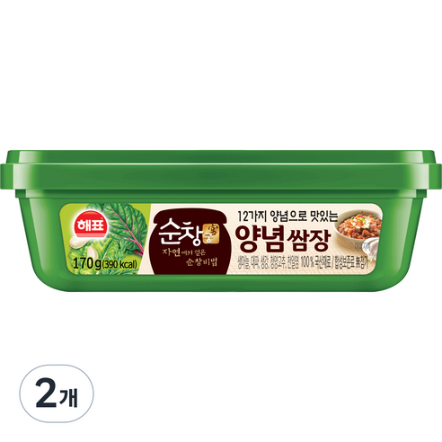 (주)진미식품 진미 맛있는 양념쌈장 170g 썸네일 2