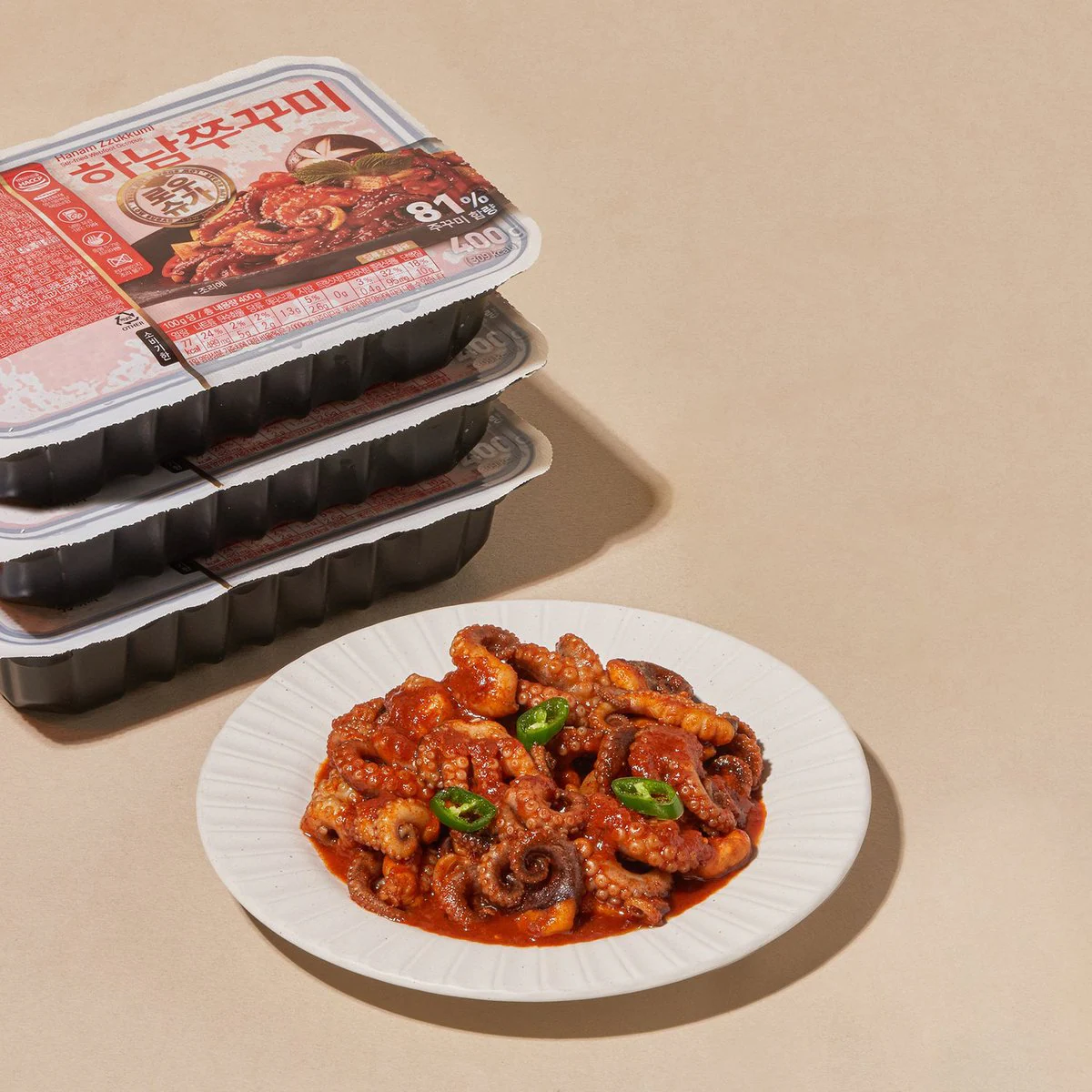배서방FOOD&FOOD 배서방양념쭈꾸미 매운맛 400G x 1EA 썸네일 3