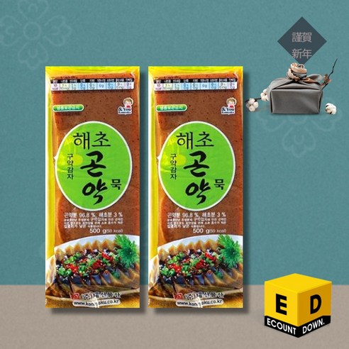 (주)대신물산 (주)대신물산 해초곤약묵 500G x 1EA 썸네일 2