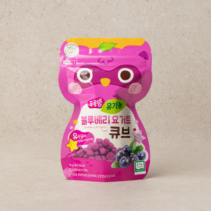 아이밀 유기농라이스스낵 블루베리 60g*1EA 썸네일 2